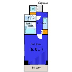 ルーブル東蒲田の物件間取画像